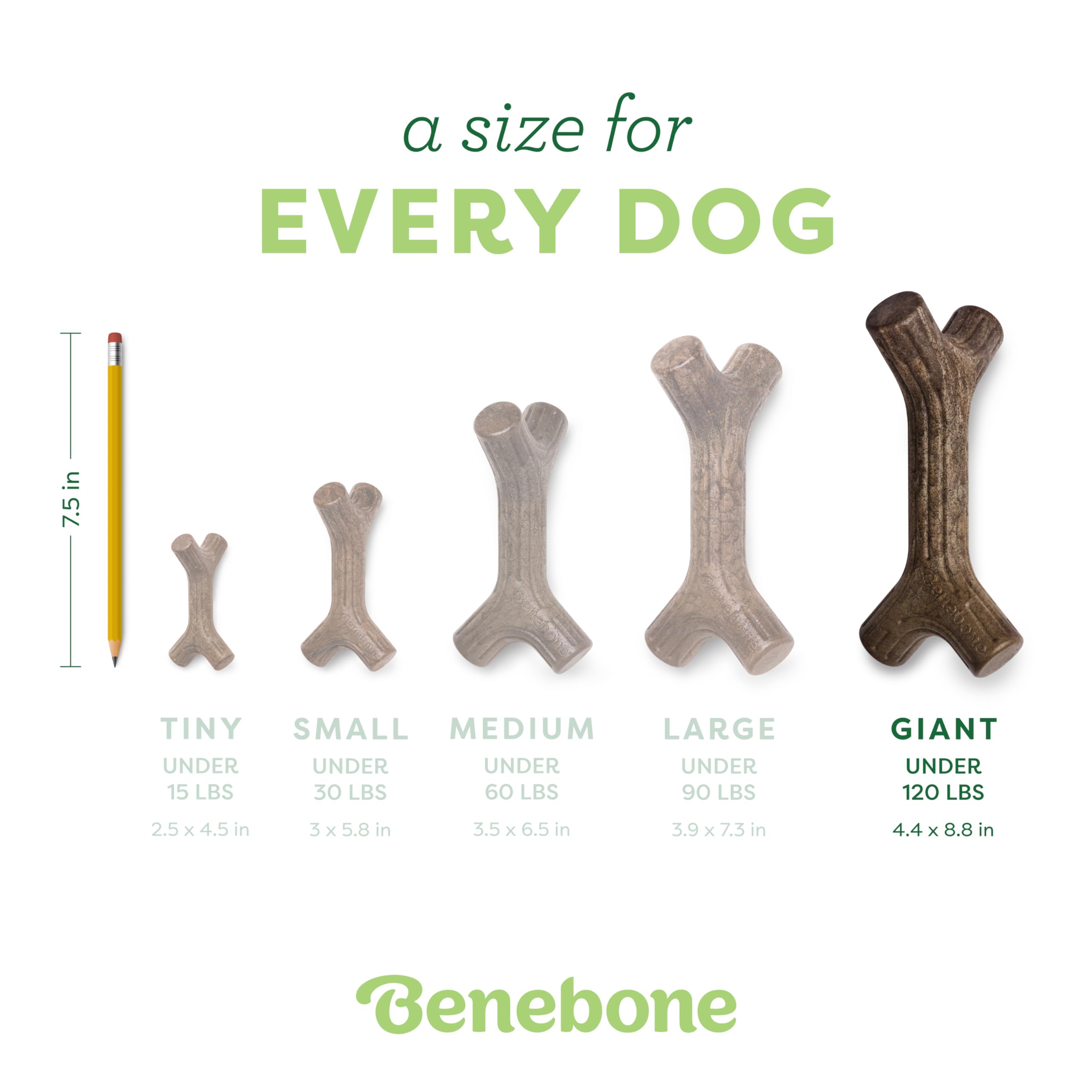 Benebone Maplestick, hecho en EE. UU., calidad asegurada