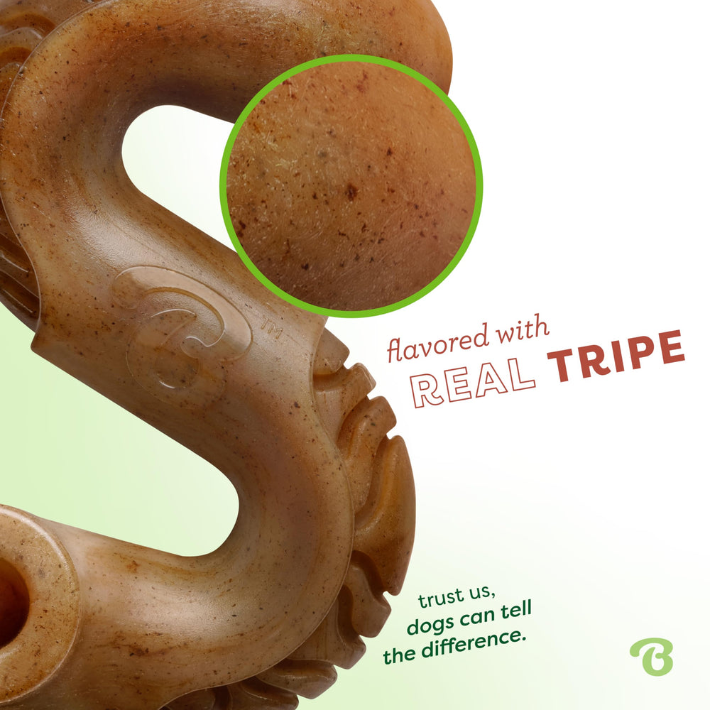 Benebone Tripa Real, sabor auténtico con olor reducido para perros