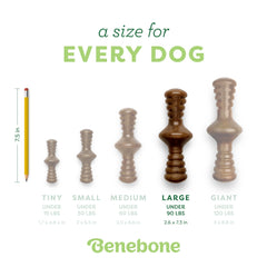 Benebone Zaggler fabricado en Estados Unidos con control de calidad.