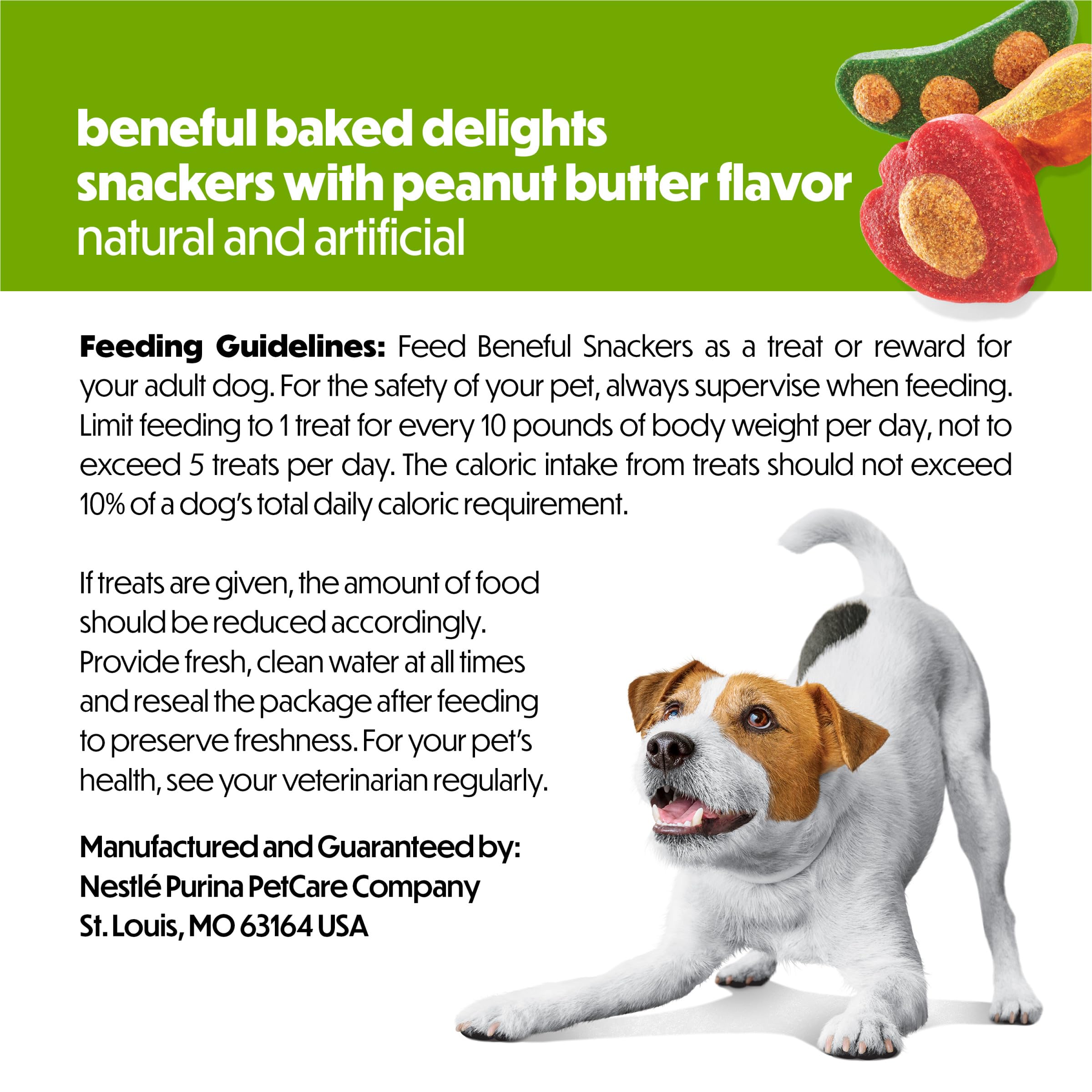 Beneful Baked Delights Snackers training reward portioned for ease