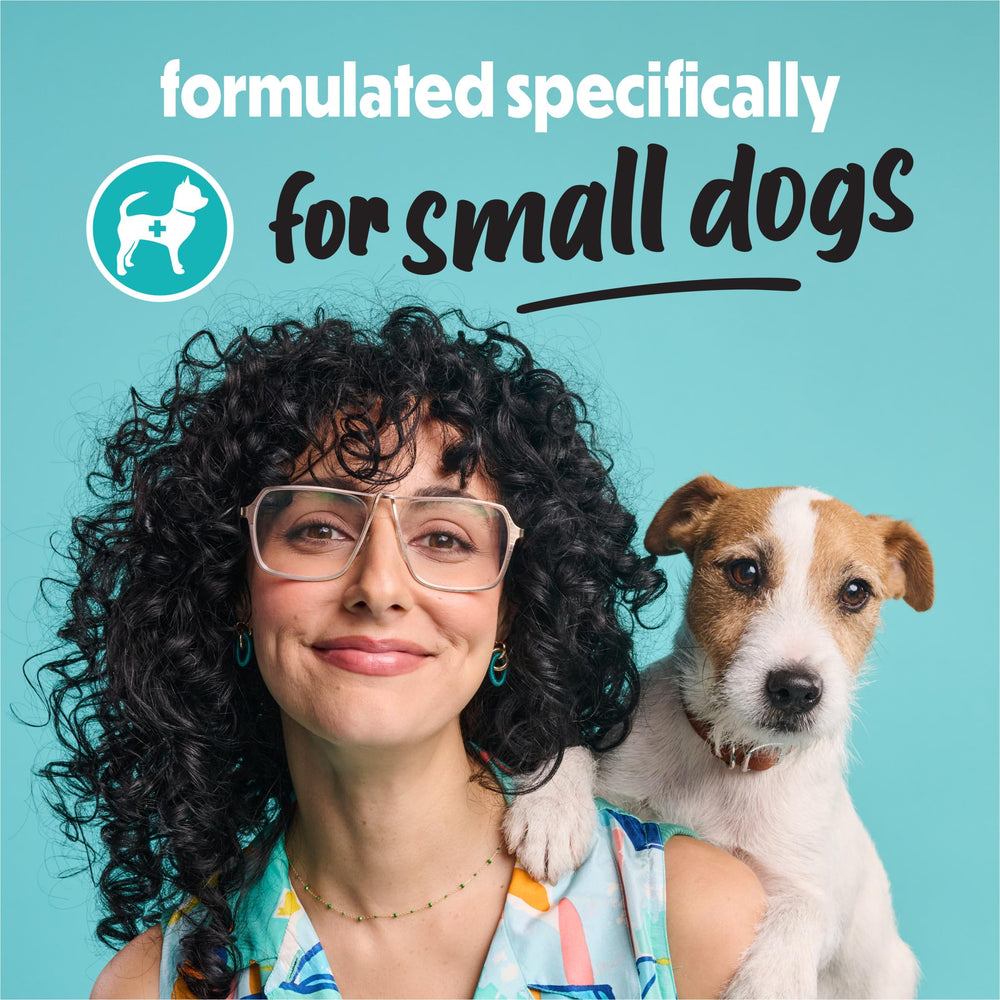 Beneful proteína alta para músculos, opción nutritiva para razas pequeñas.