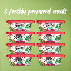 Beneful trozos de carne real en textura jugosa para perros