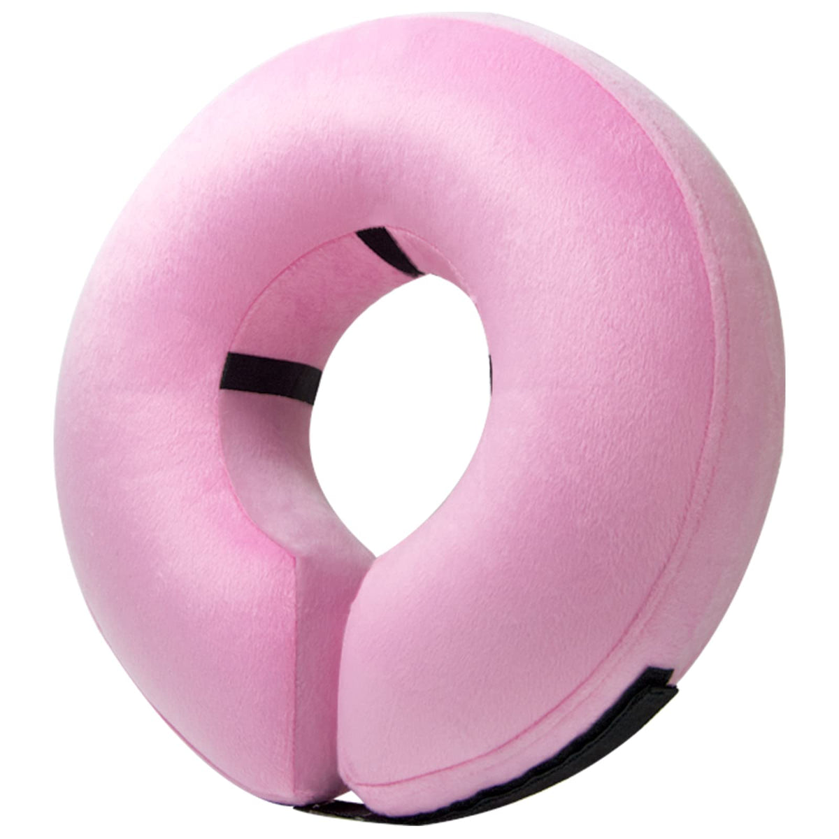BENCMATE cono inflable para perro mediano, suave y resistente, ideal para descanso seguro.