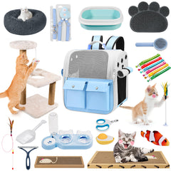 Cama BERXOL para gatito, refugio suave ideal para siestas tranquilas.