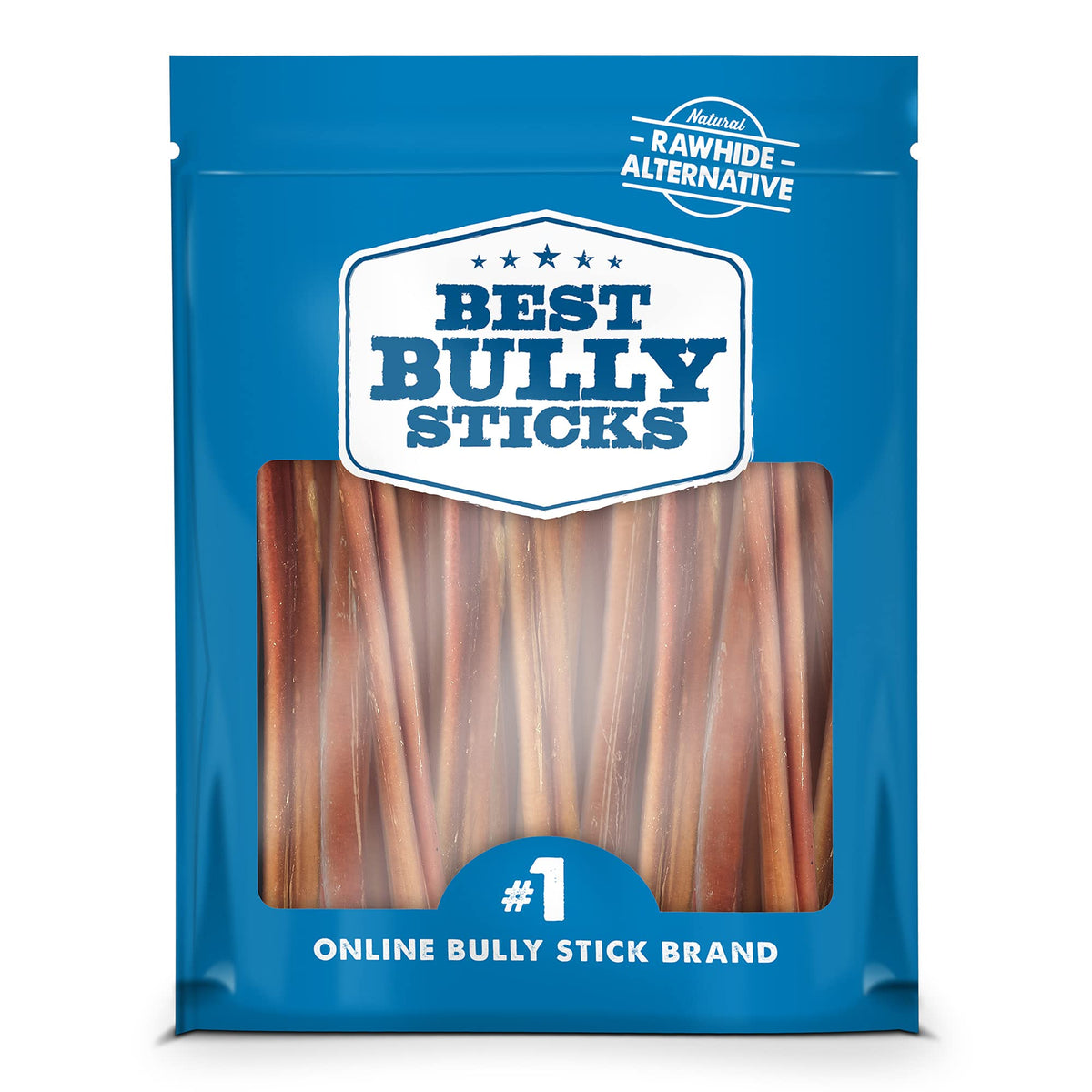 Best Bully Sticks 6 pulgadas, palitos de perros que favorecen la limpieza dental y la digestión.
