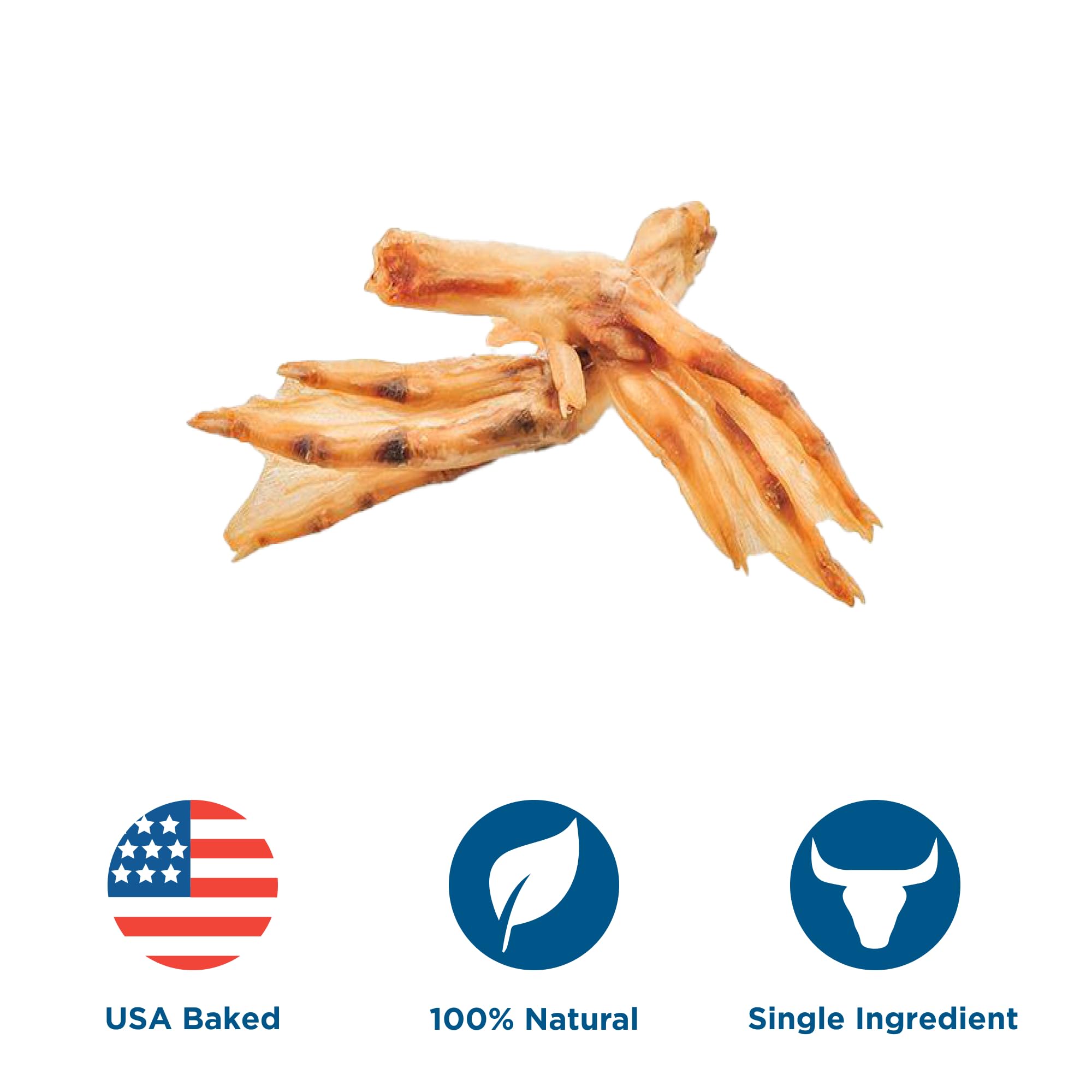 Patitas de Pato 100% natural sin aditivos de Best Bully Sticks.