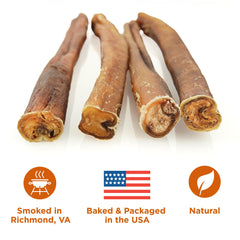 Best Bully Sticks ayuda dental natural para perros durante la masticación