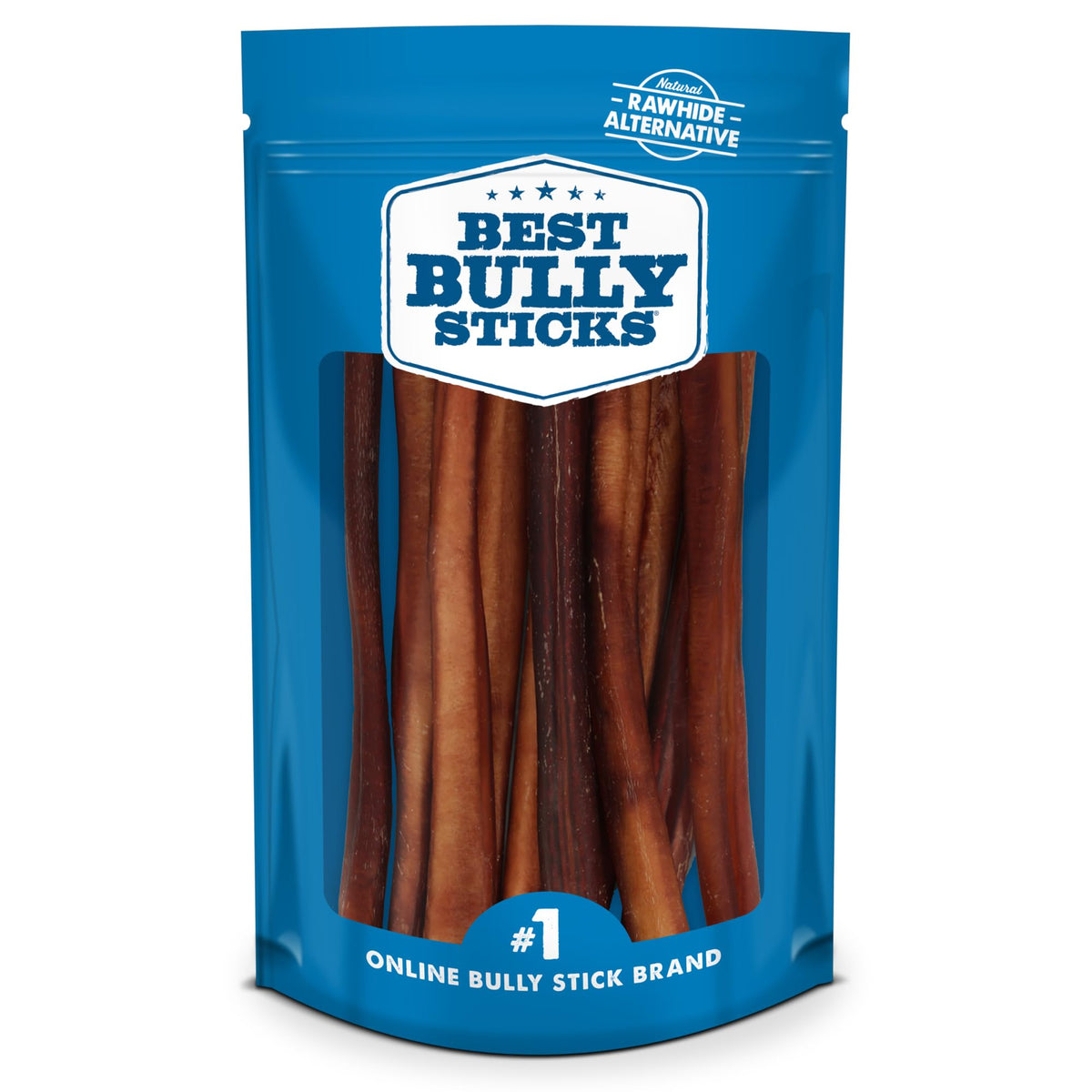 Best Bully Sticks: hueso de res grueso de 12 pulgadas para perros grandes.