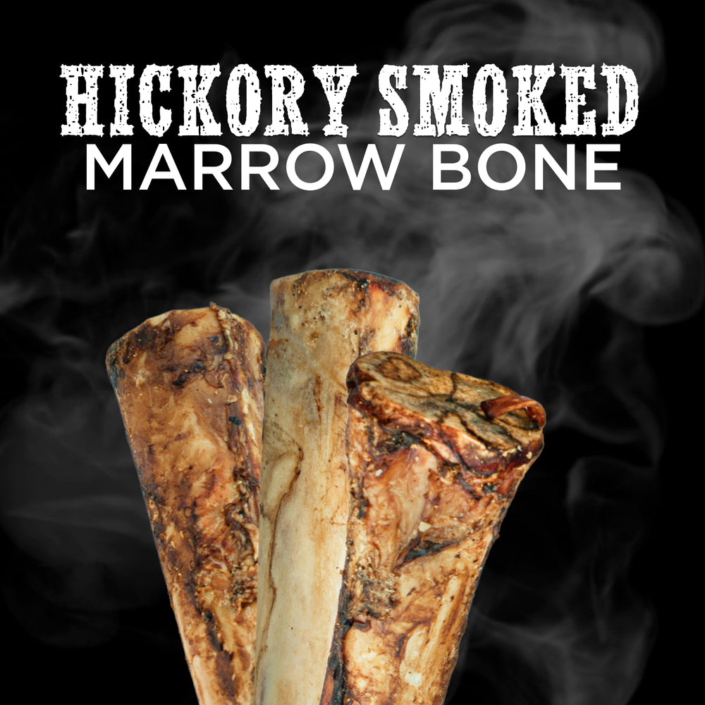 Best Bully Sticks huesos de tuétano ahumados, duraderos para perros grandes