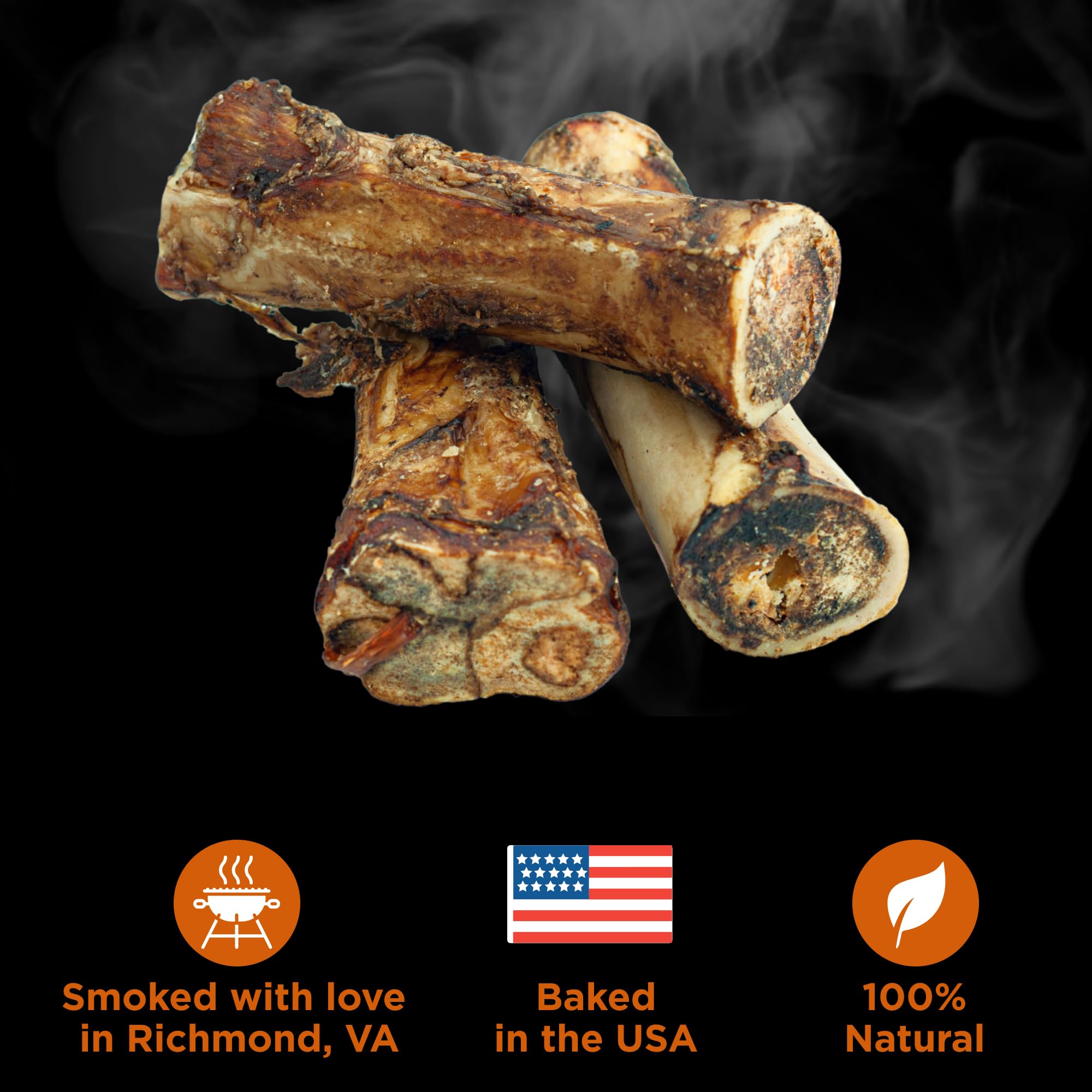 Best Bully Sticks huesos de tuétano ahumados sin aditivos, opción segura