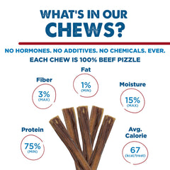 Best Bully Sticks libre de granos, snack nutritivo para perros.