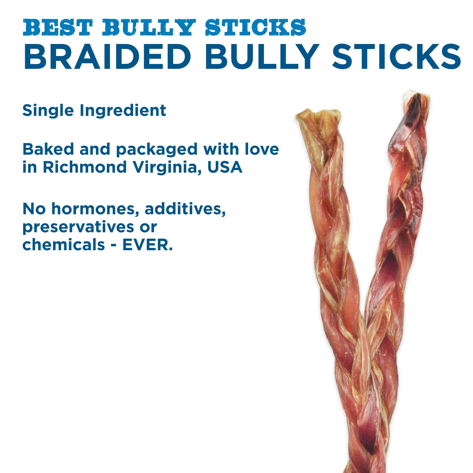 Best Bully Sticks, limpieza dental durante la masticación prolongada.