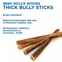 Best Bully Sticks: limpieza dental al masticar.