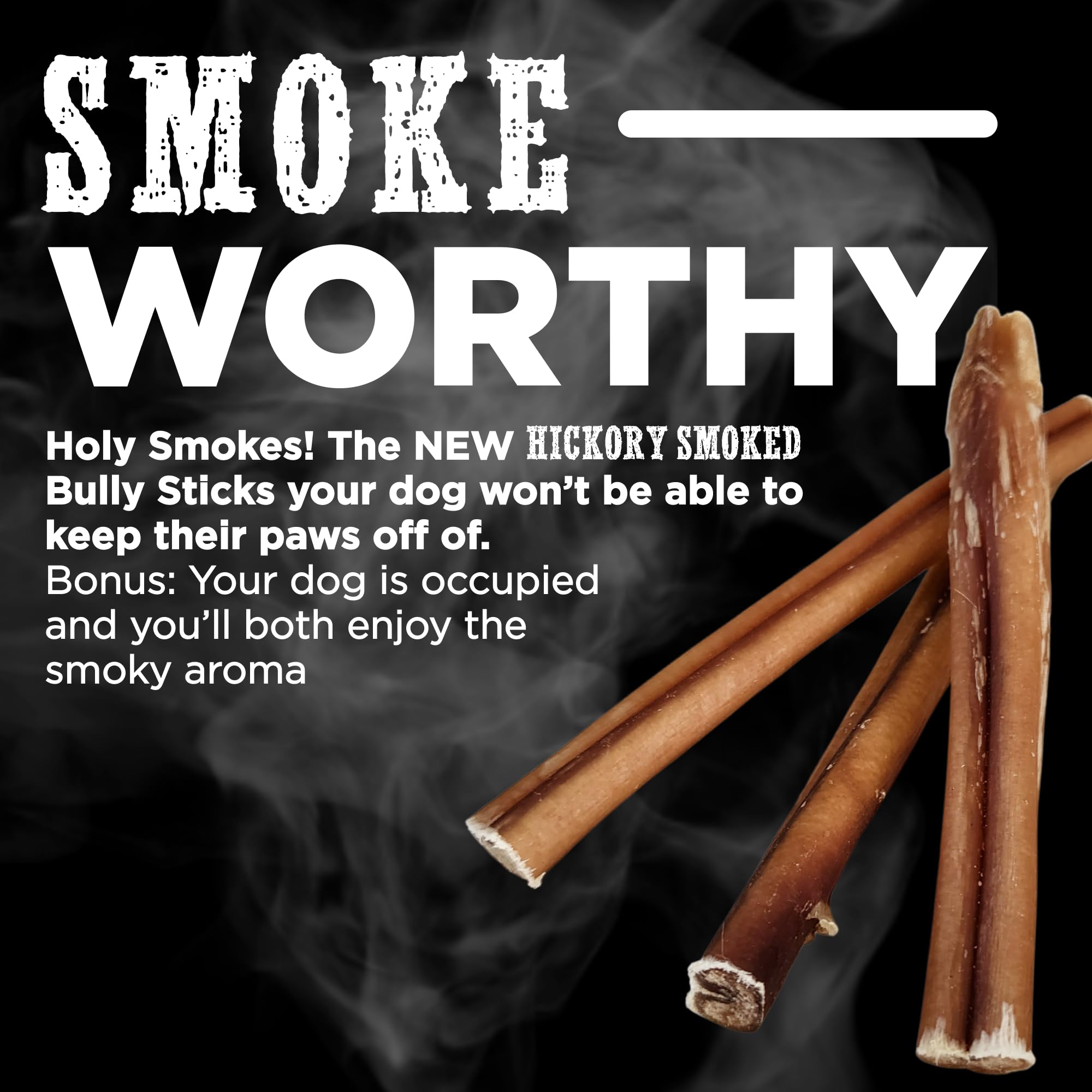 Best Bully Sticks natural de res: snack saludable y sabroso para perros.