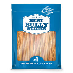 Best Bully Sticks palitos de vejiga de res 5-6 pulgadas, favorecen la higiene dental durante la masticación