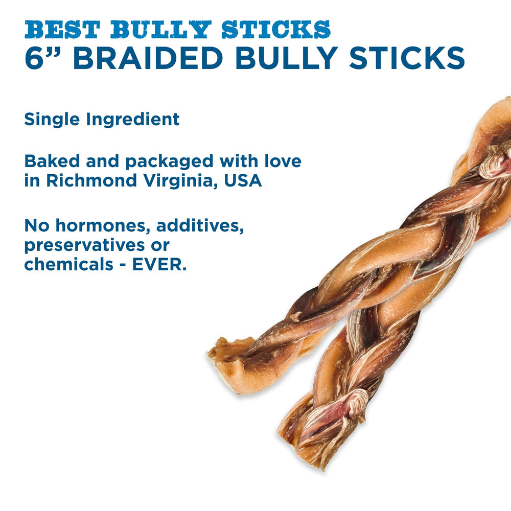Best Bully Sticks sin preservantes para perro grande favorece la salud bucal.