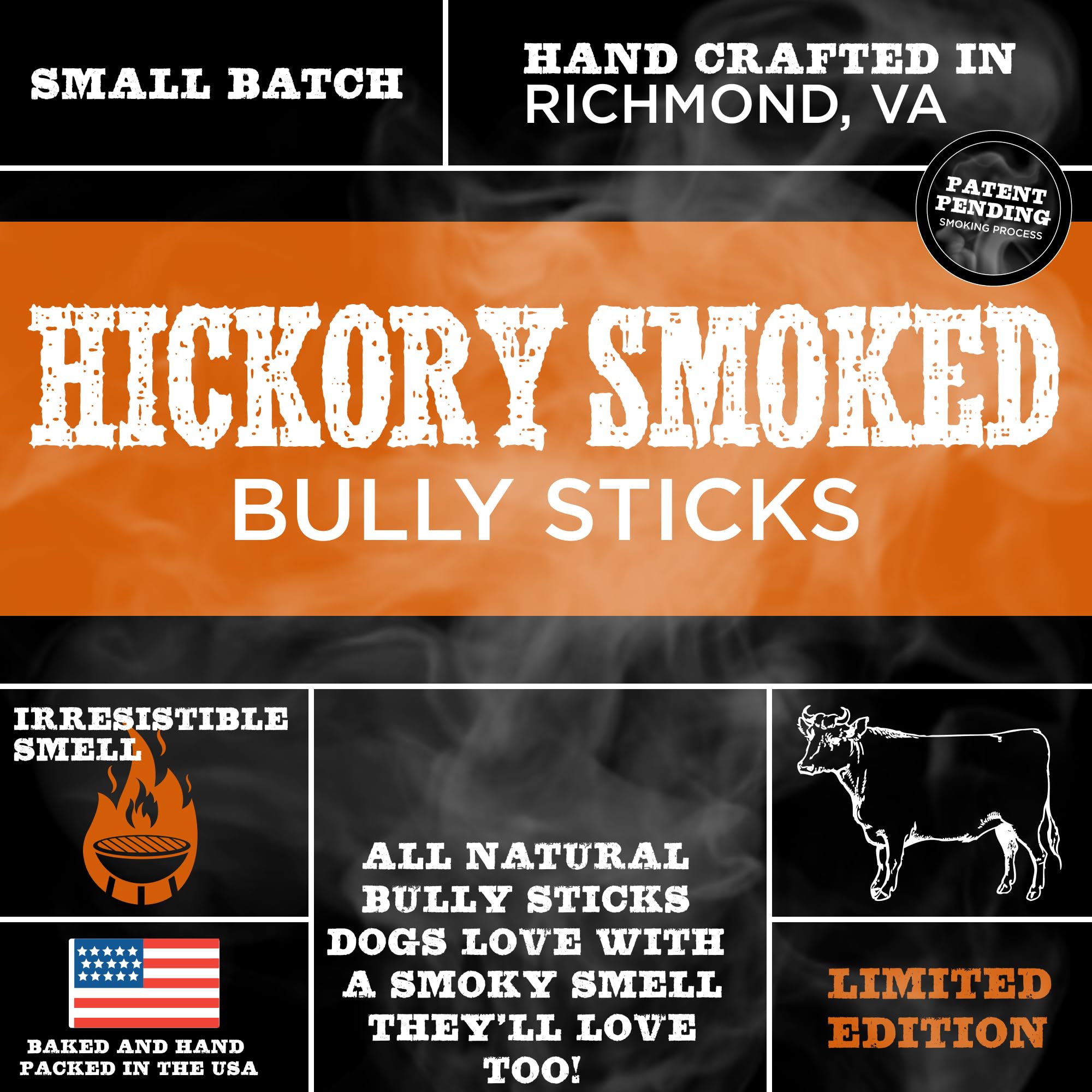 Best Bully Sticks, textura de carne natural que encanta a los perros