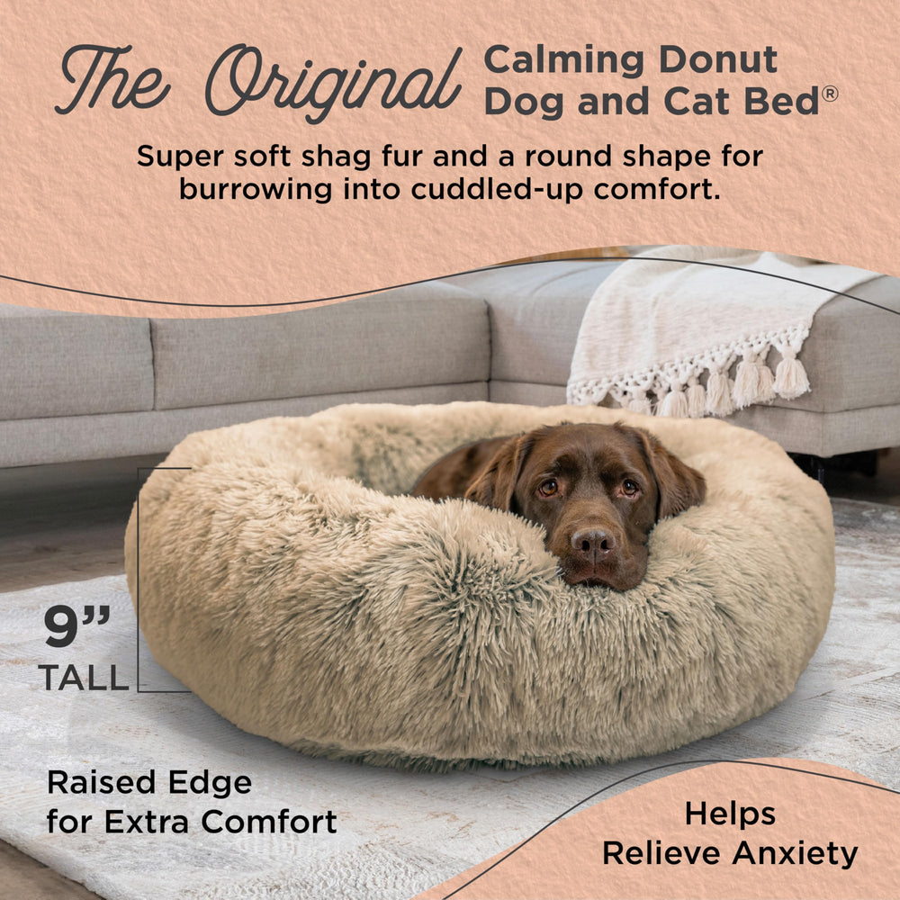 Best Friends Sheri cama donut gran tamaño para mascotas de hasta 100 libras