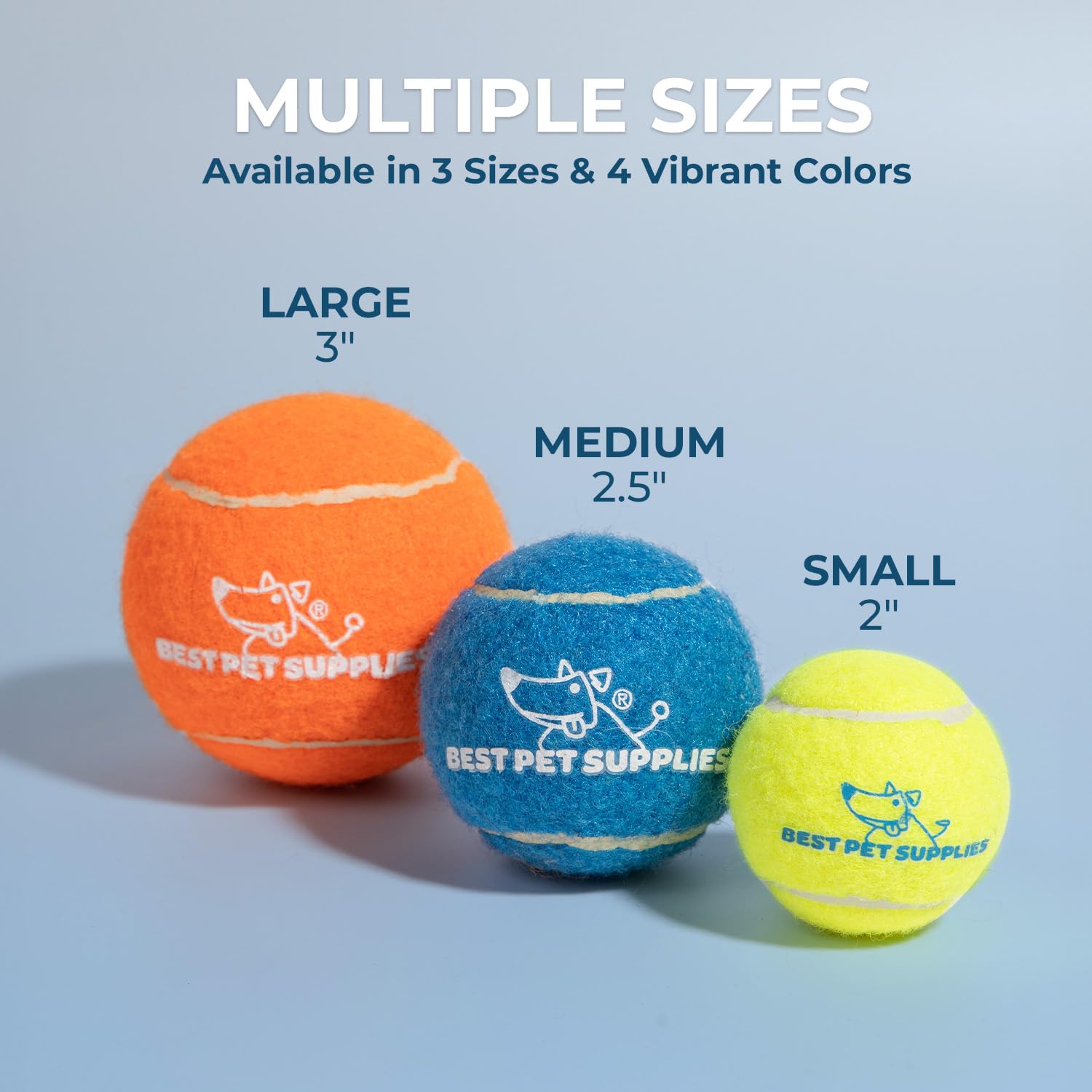 Best Pet Supplies bola sonora con chirrido, ideal para estimulación sensorial durante el juego.