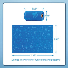 Bolsas de tamaño 13x9 de Best Pet Supplies para razas pequeñas y grandes.