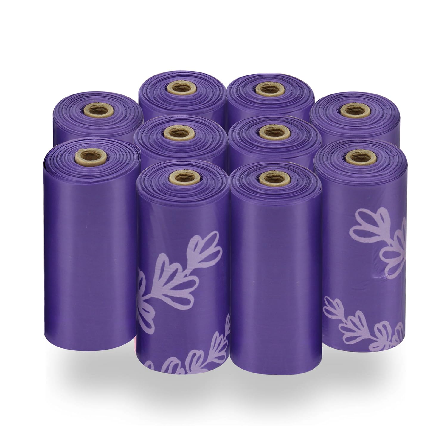 Bolsas Best Pet Supplies con perforaciones fáciles para desprender una unidad durante el paseo.