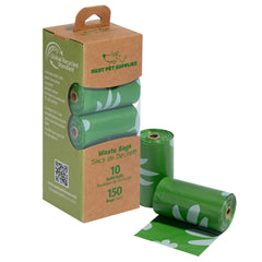 Best Pet Supplies bolsas desechos perro en rollo 50% recicladas para paseos