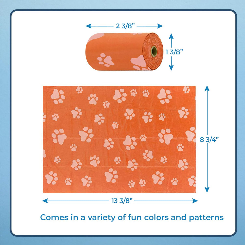 Bolsas de excrementos de Best Pet Supplies de 13x9 pulgadas, tamaño versátil.