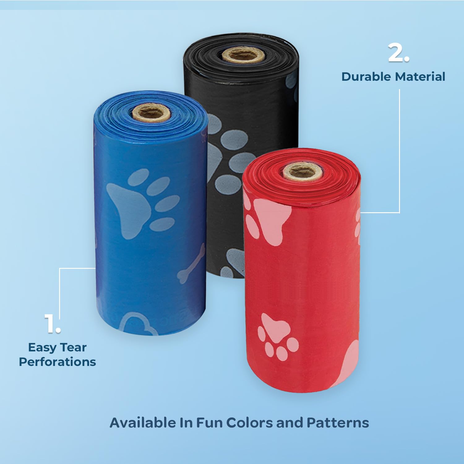 Best Pet Supplies bolsas-resistentes, extracción fácil, ideal para limpiezas rápidas.