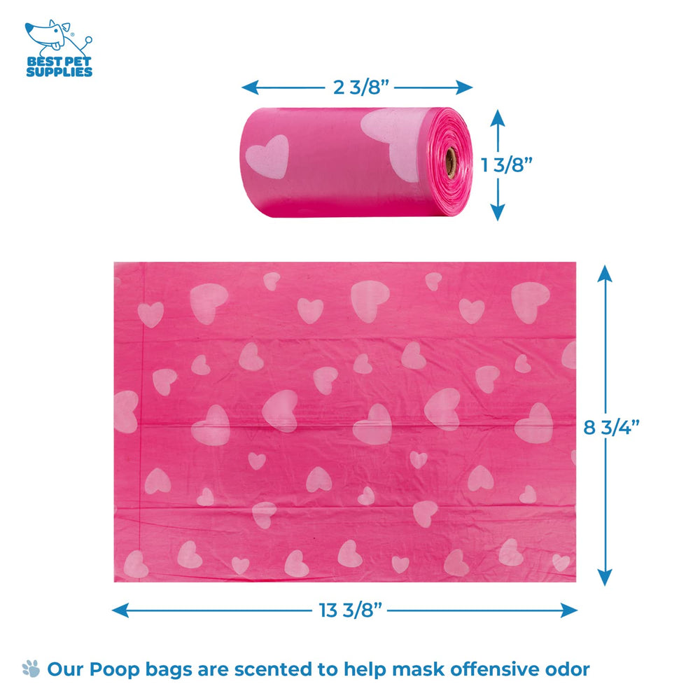 Best Pet Supplies porta-bolsas compacto y ligero, ideal para paseos sin peso.