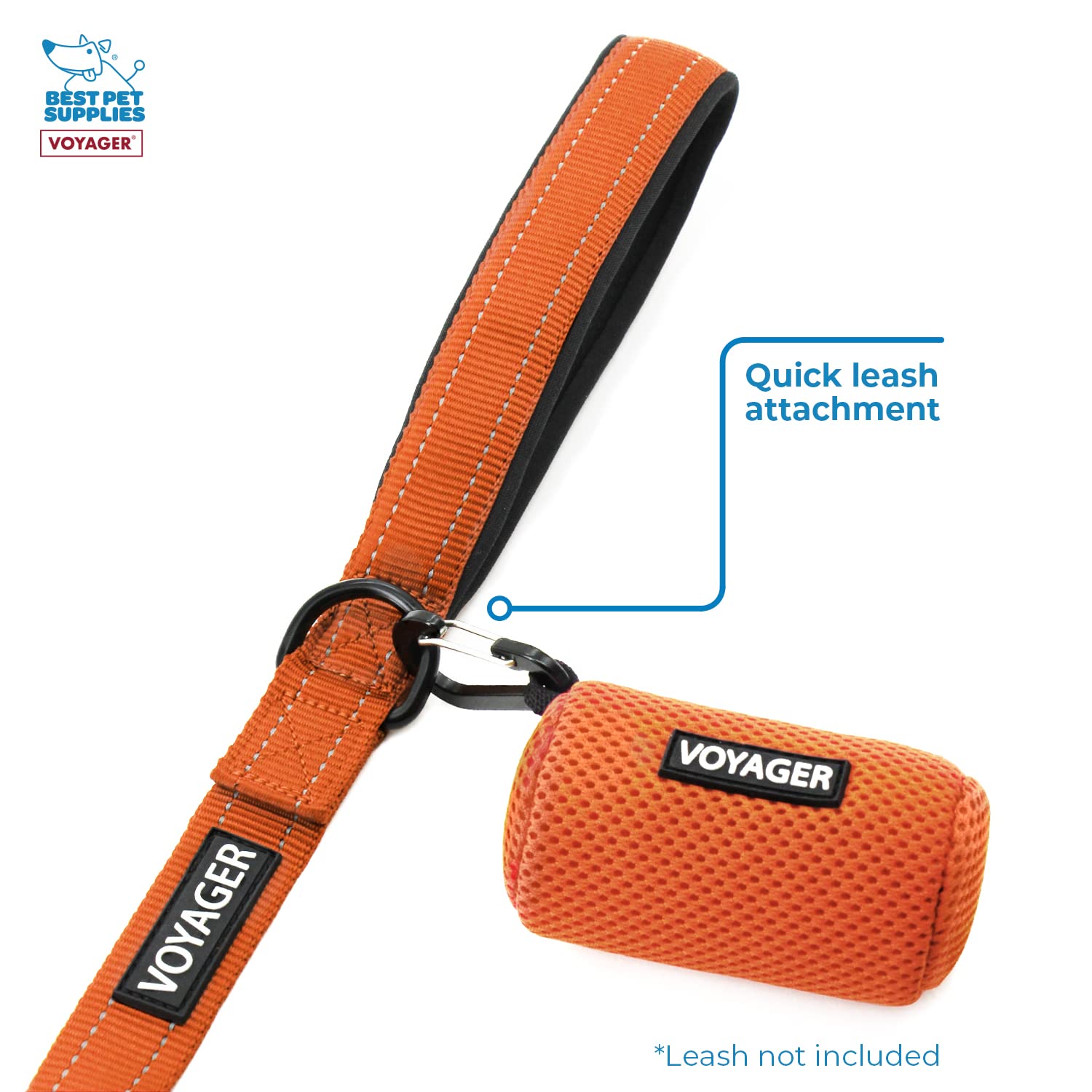 Best Pet Supplies dispensador-para-bolsas-caca-tamano-universal, compatible con la mayoría de bolsas