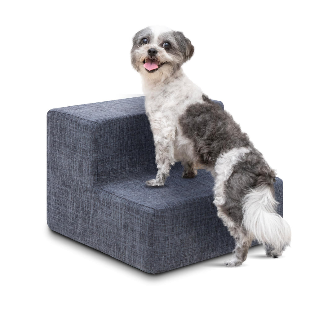 Best Pet Supplies escaleras para perros de espuma 12 pulgadas, ideal para subir a sofás