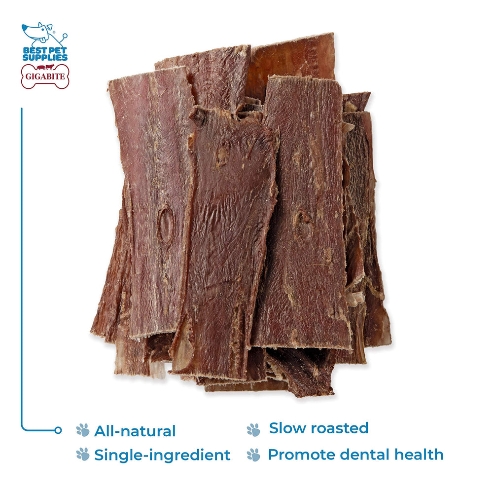 GigaBite Esófago de res, palito sin crudo para masticación natural y saludable.