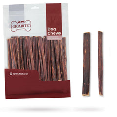 GigaBite esófago de res: palitos de 6 pulgadas para perros activos.