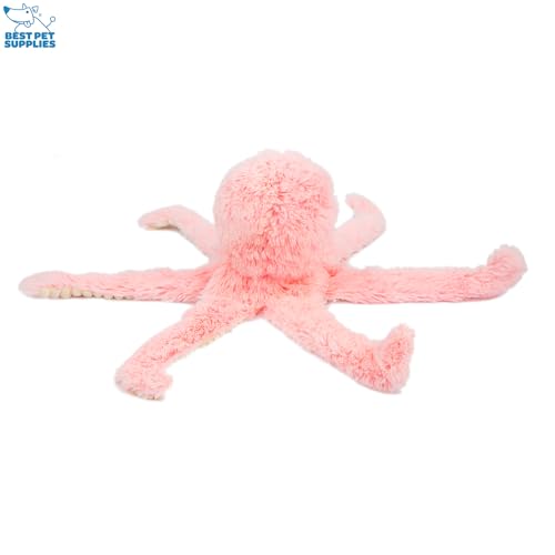 Best Pet Supplies Octomutant rosa grande, cruje: estimula la exploración sensorial.
