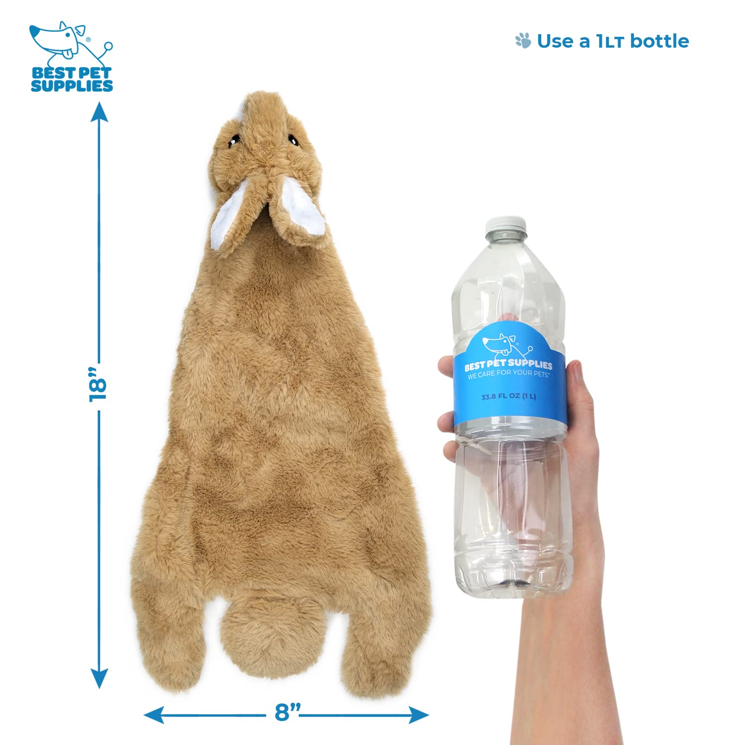 Best Pet Supplies diseño animal en versión zorro para estimular la diversión.