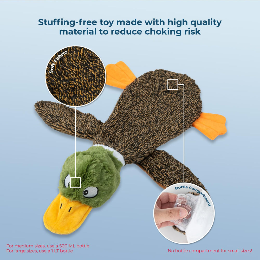 Best Pet Supplies Juguete ladrido ciervo sin relleno, diseño duradero para interior