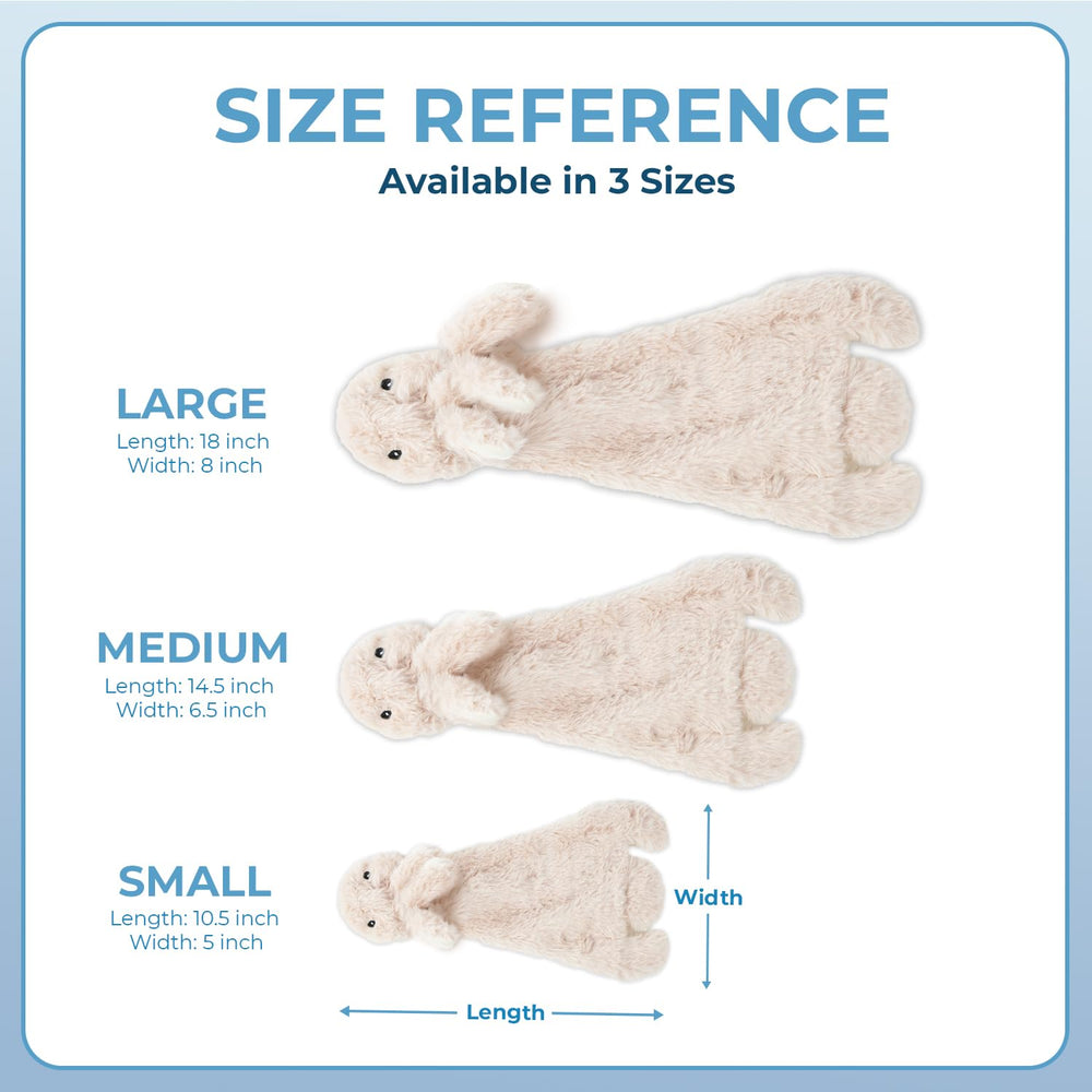 Best Pet Supplies Juguete perro chirriante liebre mediano - diseño de animal para estimular juego