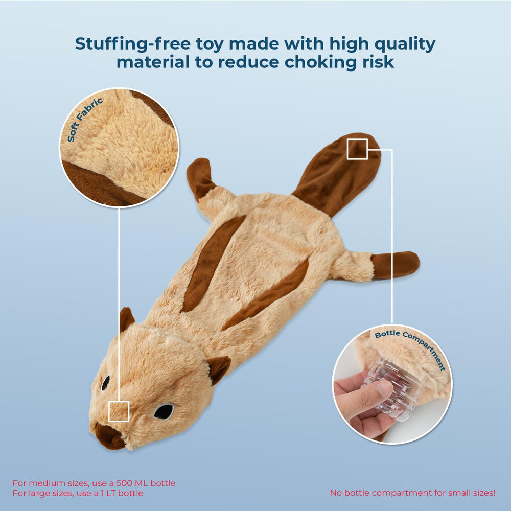 Best Pet Supplies Juguete para perro con diseño de animal para juego imaginativo.