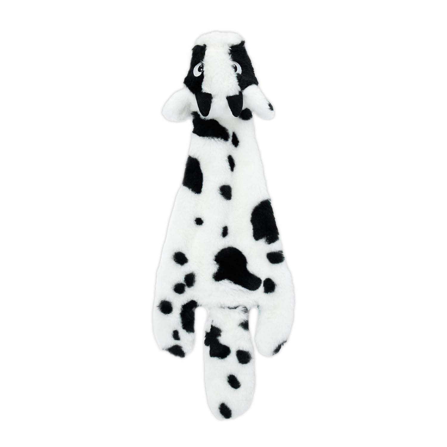 Best Pet Supplies juguete perro sin relleno, frente de la vaca grande para juego interior seguro