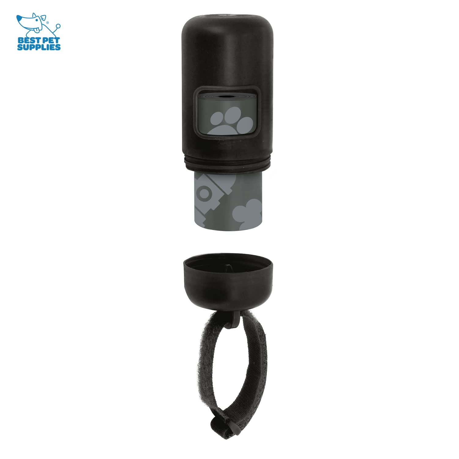 Best Pet Supplies detalle del clip superior para sujetar a la correa de forma segura