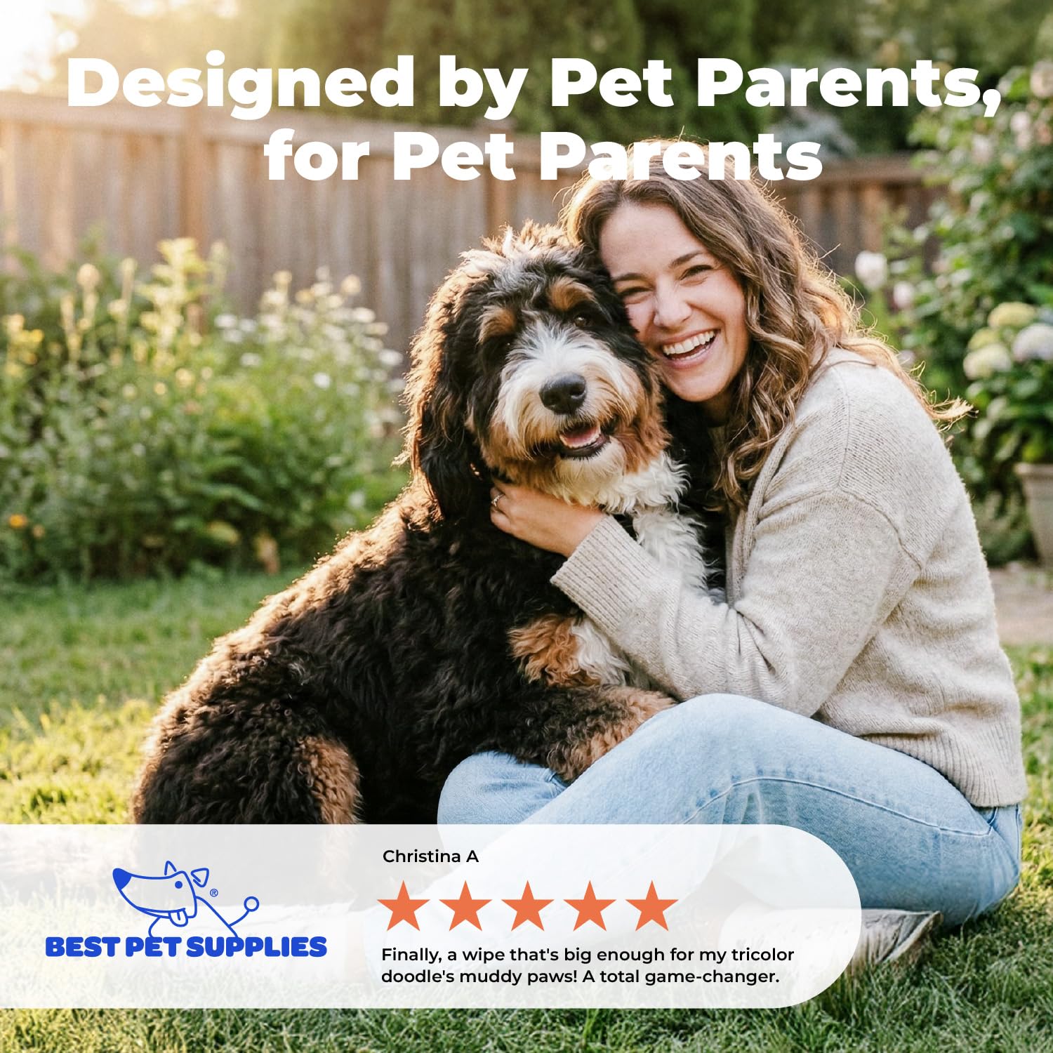 Best Pet Supplies toallitas 8x9 mayor durabilidad y fibras resistentes