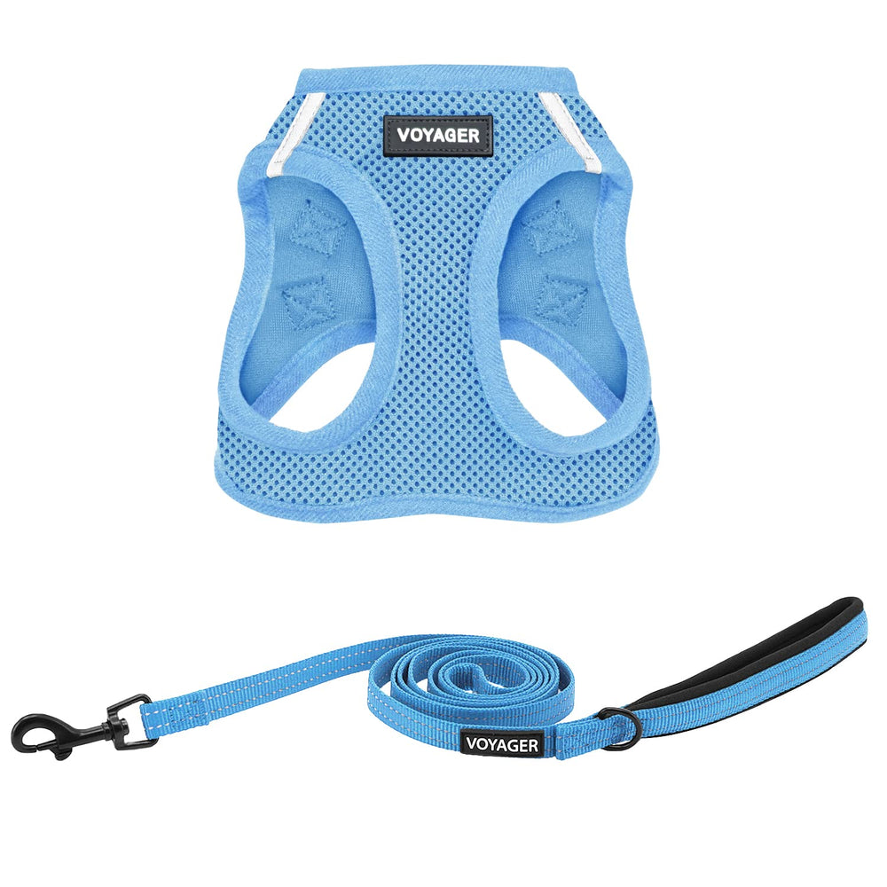 Best Pet Supplies Voyager arnes paso-entrada malla aire, cómodo y ligero para paseos