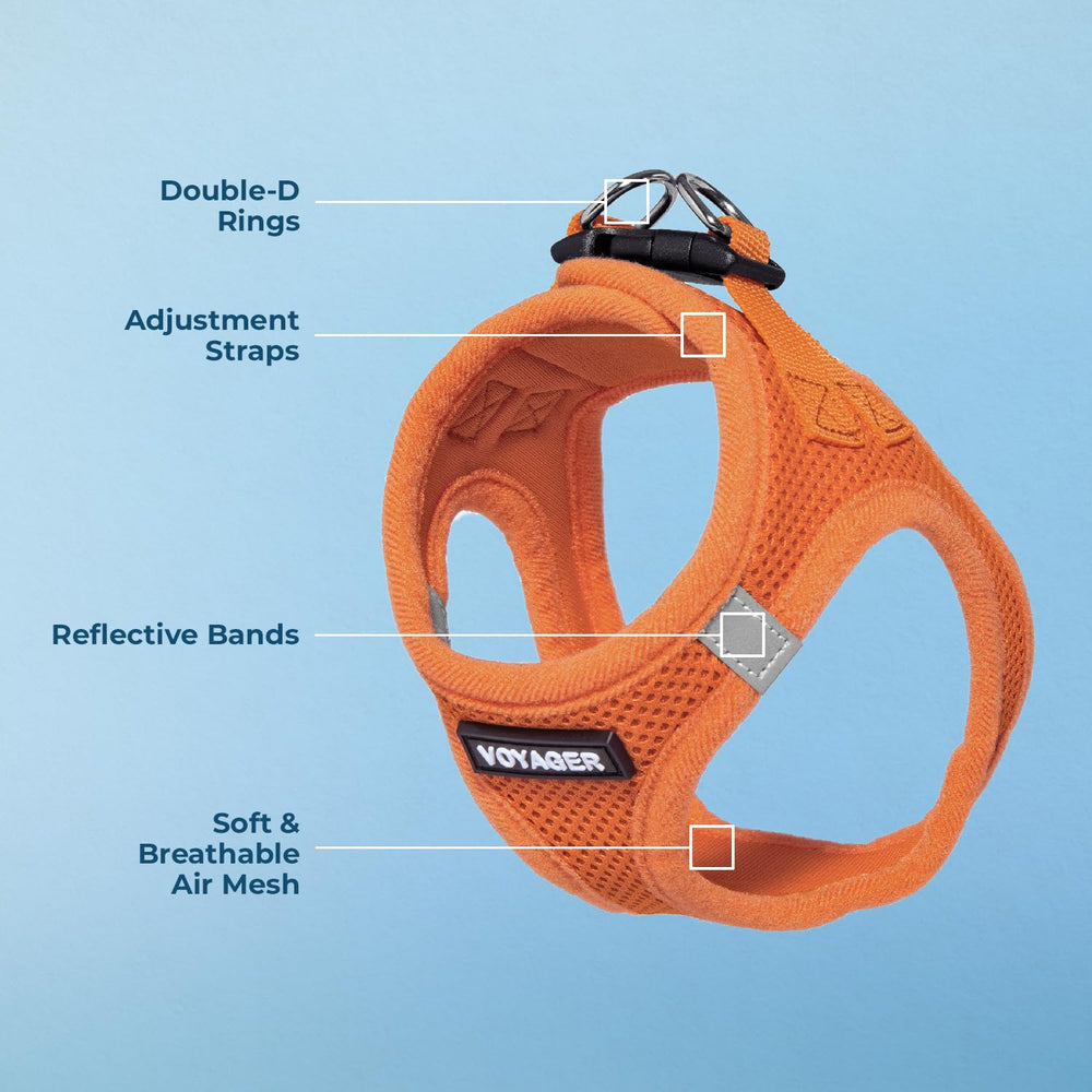 Best Pet Supplies Voyager: cierre de gancho y velcro para ajuste seguro.