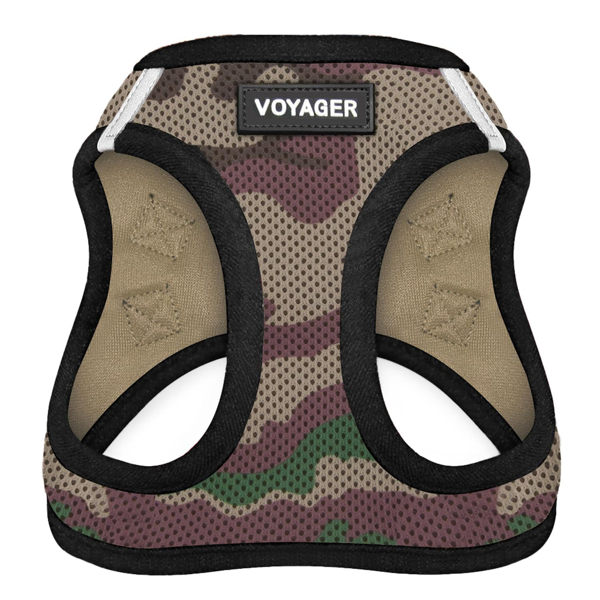 Harnais Voyager Best Pet Supplies enfiler en mesh air, confort léger lors des balades.