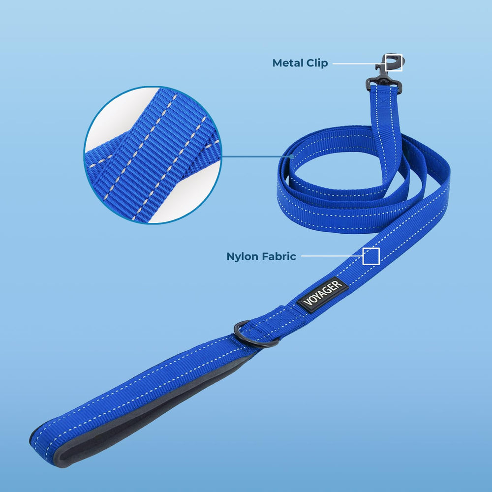 Poignee en neoprene Voyager Best Pet Supplies facilite une prise en main confortable.