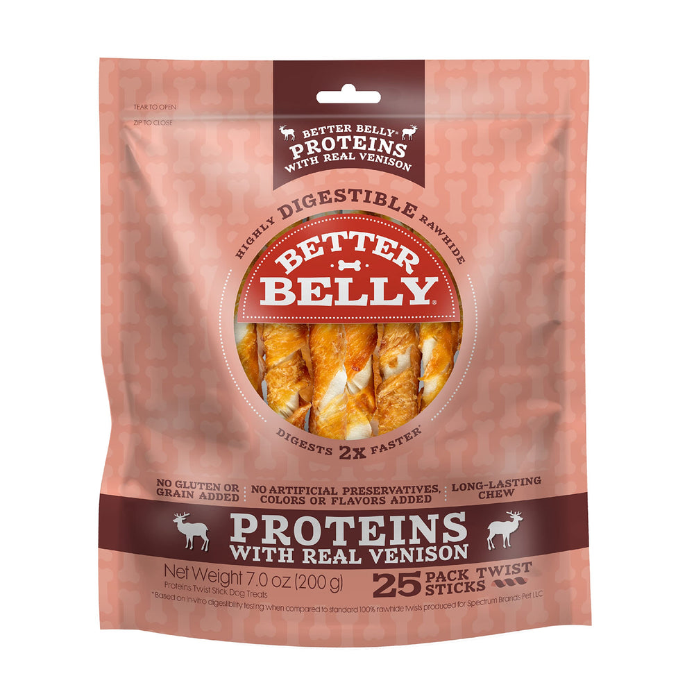 Better Belly saveur naturelle sans arômes artificiels pour chien.
