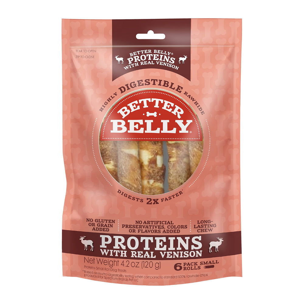 Better Belly digestibility emphasis; faster breakdown for easier chewing.