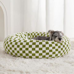 Cama redonda BFPETHOME para perros pequeños, descanso cómodo en casa