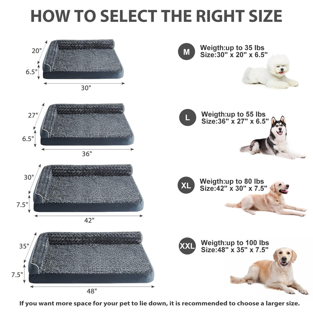 Capa impermeable de la cama BFPETHOME que protege la espuma