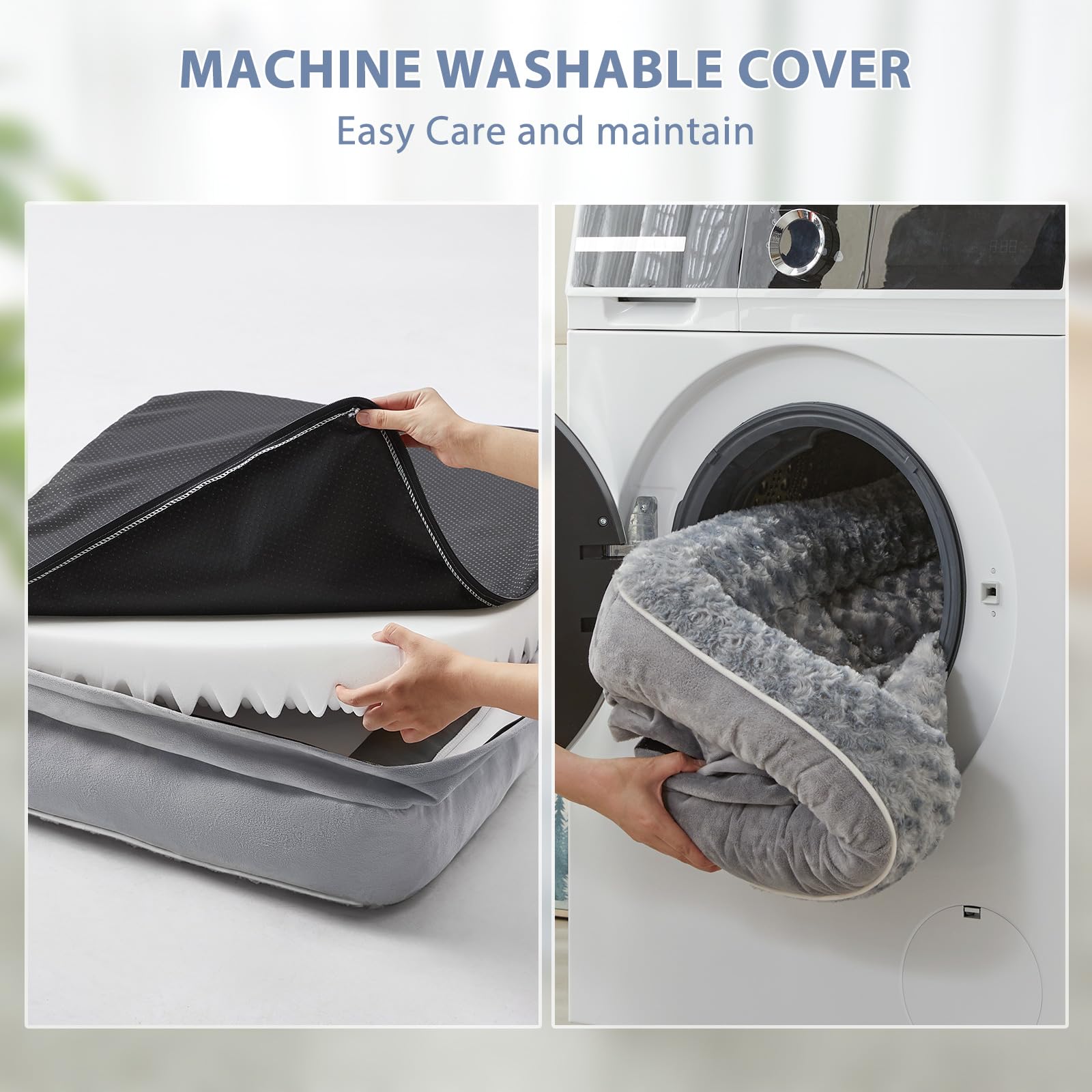 Dimensiones XL de la cama para perro grande